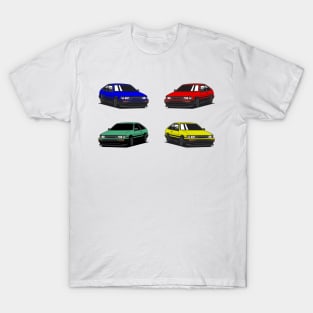 Toyota AE86 - X4 Car T-Shirt